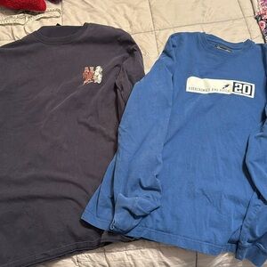 2 items 90s/vintage long sleeve t shirts Abercrombie&Fitch